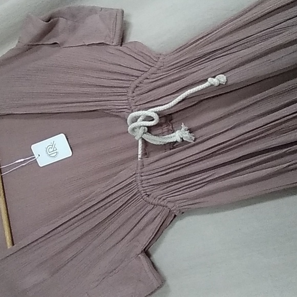 High-Low Maxi Dress Kimono Beach Cover-up - Picture 2 of 5